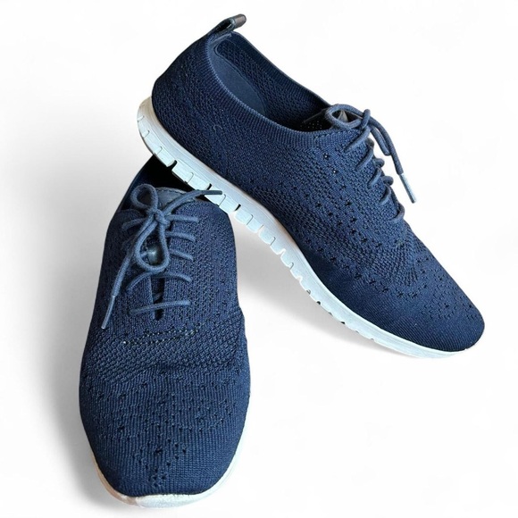Cole Haan ZeroGrand Women’s Wingtip Knit Oxfords – Size 10B - Picture 1 of 8
